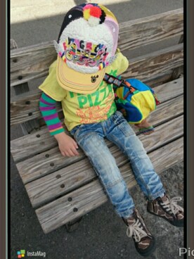 Misaoさん（キッズ・100cm）の秋コーディネート