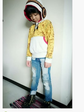 Misaoさん(キッズ・126cm)の冬コーディネート