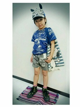 Misaoさん（キッズ・127cm）の春コーディネート