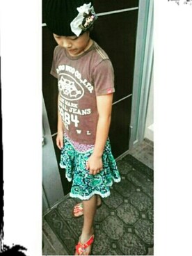 Misaoさん（キッズ・136cm）の夏コーディネート