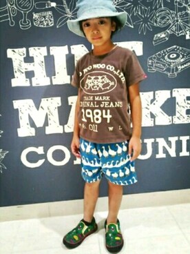 Misaoさん（キッズ・127cm）の夏コーディネート