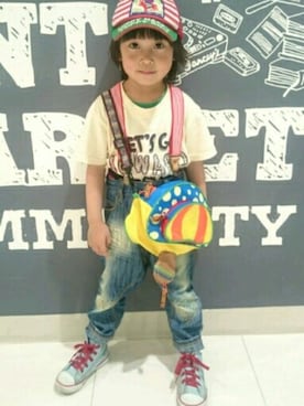 Misaoさん（キッズ・100cm）の夏コーディネート