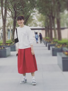 ENMさん(レディース・165cm)の春コーディネート