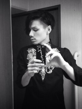 「GIVENCHY」｜「アイテム（その他）」を使った、ペコさん（メンズ・179cm）の夏コーディネート