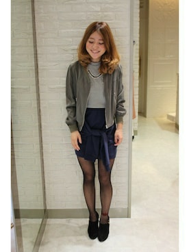 LIMITLESS LUXURY Shibuyaさん（レディース・163cm）の秋コーディネート