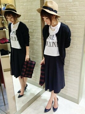 LIMITLESS LUXURY Shibuyaさん(レディース・163cm)の秋コーディネート