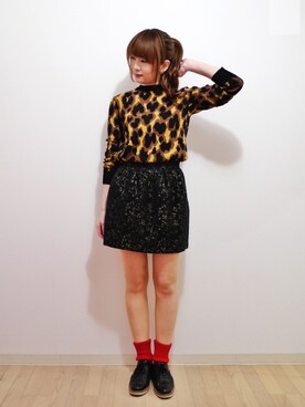 「COMMON PROJECTS（コモンプロジェクト）のアイテム（その他シューズ）」を使った、naoさん（レディース・165cm）の秋コーディネート