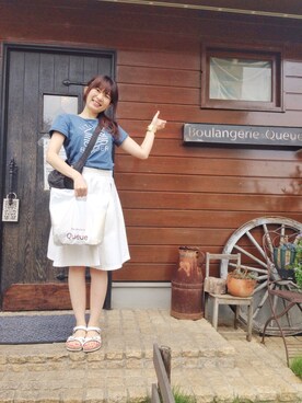 naoさん（レディース・165cm）の夏コーディネート