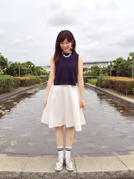 「JOOMI LIM（ジューミリム）のアイテム」を使った、naoさん（レディース・165cm）の夏コーディネート