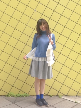 「COMMON PROJECTS（コモンプロジェクト）のアイテム（その他シューズ）」を使った、naoさん（レディース・165cm）の秋コーディネート