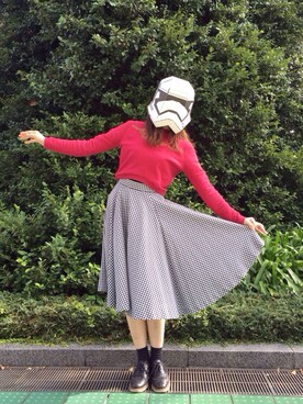 「ストームトルーパー」｜「アイテム（帽子）」を使った、naoさん（レディース・165cm）の秋コーディネート