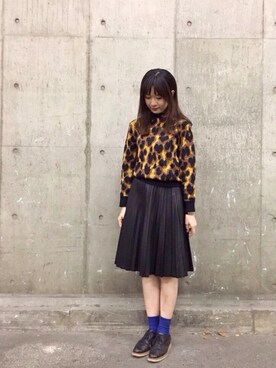 「COMMON PROJECTS（コモンプロジェクト）のアイテム（その他シューズ）」を使った、naoさん（レディース・165cm）の冬コーディネート