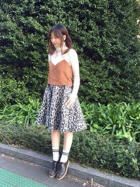 naoさん（レディース・165cm）の冬コーディネート