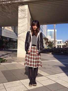 naoさん（レディース・165cm）の冬コーディネート