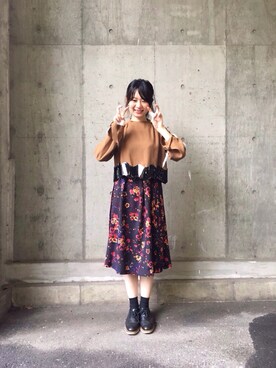 naoさん(レディース・160cm)の秋コーディネート
