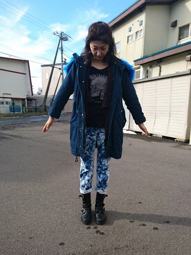 理恵さん（レディース・172cm）の秋コーディネート