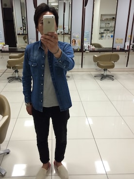 「Journal Standard TRISECT（トライセクト）のアイテム（その他シューズ）」を使った、Masayuki Setoさん（メンズ・169cm）の春コーディネート