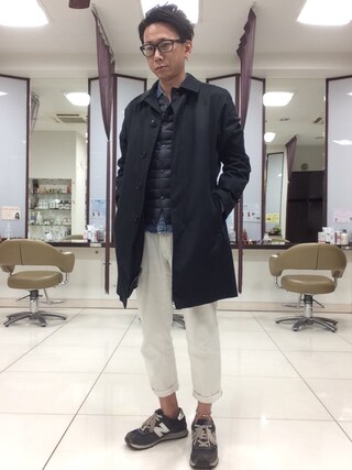 Masayuki Seto使用「CHAPTER WORLD PREMIUM（New Balance ML574 (ML574MN)）」的時尚穿搭