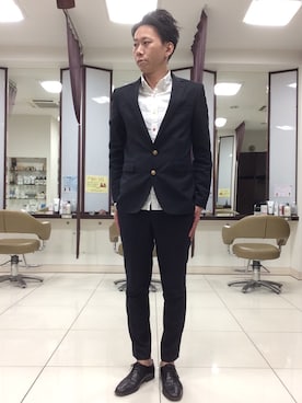 Masayuki Setoさん（メンズ・169cm）の冬コーディネート