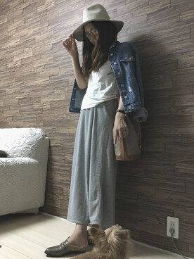 「RETRO GIRL（レトロガール）のアイテム（その他シューズ）」を使った、Lilyさん（レディース・158cm）の秋コーディネート
