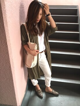 「RETRO GIRL（レトロガール）のアイテム（その他シューズ）」を使った、Lilyさん（レディース・158cm）の秋コーディネート