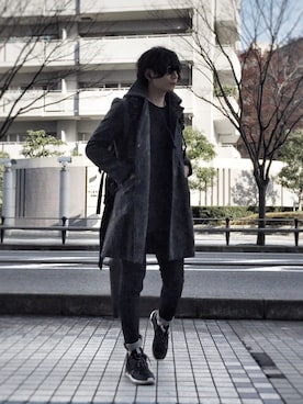 「正月」｜「アイテム（その他）」を使った、与一さん（メンズ・180cm）の冬コーディネート