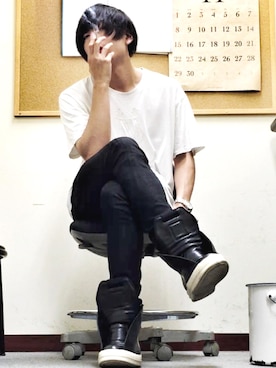 与一さん（メンズ・182cm）の夏コーディネート