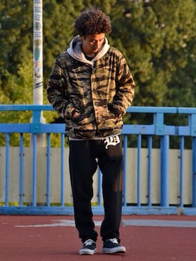 68&BROTHERS TOKYO STAFFさん（メンズ・171cm）の冬コーディネート