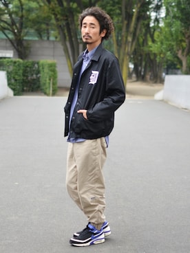 「68&brothers（シックスティエイトアンドブラザーズ）のアイテム」を使った、68&BROTHERS TOKYO STAFFさん（メンズ・171cm）の秋コーディネート