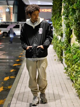 「68&brothers（シックスティエイトアンドブラザーズ）のアイテム」を使った、68&BROTHERS TOKYO STAFFさん（メンズ・171cm）の秋コーディネート