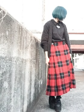 🦋さん(レディース・154cm)の冬コーディネート