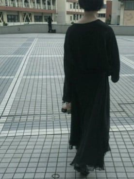 「Yohji Yamamoto（ヨウジヤマモト）のアイテム（スカート）」を使った、shinさん（メンズ・175cm）の夏コーディネート