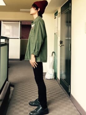「AF1」｜「アイテム（その他）」を使った、TYさん（メンズ・173cm）の秋コーディネート