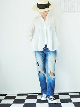 minoriTY-fun LOOKさん(レディース・163cm)の夏コーディネート