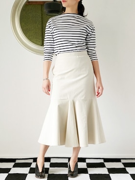 「アイテム（ブーティ）」を使った、minoriTY-fun LOOKさん（レディース・163cm）の秋コーディネート