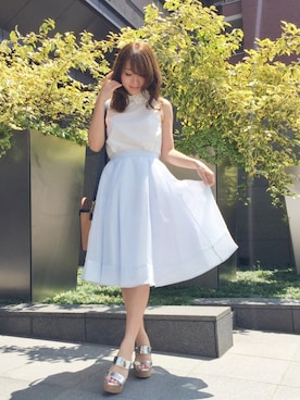 久奈さん（レディース・154cm）の夏コーディネート