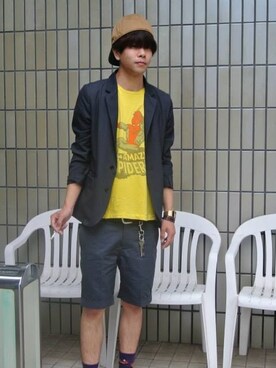 ひいくんさん(メンズ・175cm)の春コーディネート