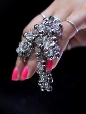 「ZUCCa（ズッカ）のアイテム（リング）」を使った、Victoriajhoさん（レディース・171cm）の春コーディネート