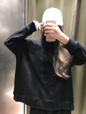 「CABANE de ZUCCa（カバンドズッカ）のアイテム（スウェット）」を使った、Victoriajhoさん（レディース・171cm）の秋コーディネート