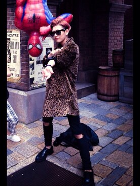 「PRADA（プラダ）のアイテム（シューズ）」を使った、$ENCH1®さん（メンズ・168cm）の秋コーディネート