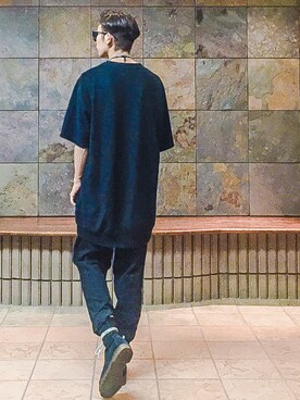 「UNSQUEAKY（アンスクウィーキー）のアイテム」を使った、$ENCH1®さん（メンズ・168cm）の夏コーディネート