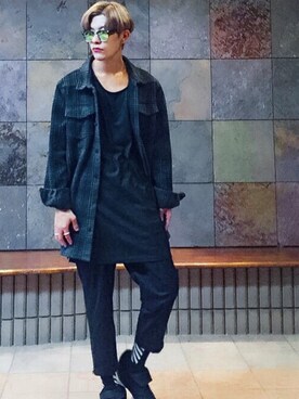 「アイテム（その他アウター）」を使った、$ENCH1®さん（メンズ・168cm・20代）の秋コーディネート