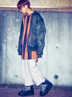 $ENCH1®さん（メンズ・168cm）の冬コーディネート