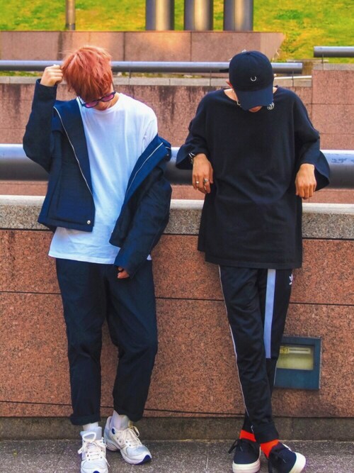 Ench1 Adidasのパンツを使ったコーディネート Wear Ench1 Adidasのパンツを使ったコーディネート Wear