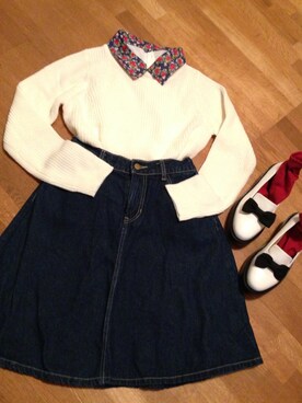 まるさん（レディース・158cm）の秋コーディネート