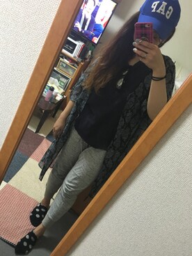 「AS KNOW AS plus（アズノゥアズプラス）のアイテム（その他アウター）」を使った、りょうさん（レディース・161cm）の夏コーディネート