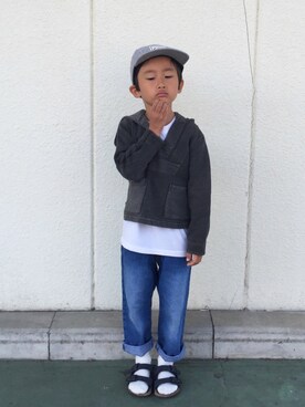 oliveさん（キッズ・110cm）の秋コーディネート