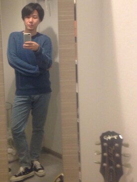 「Alex Mill（アレックスミル）のアイテム」を使った、チャペルさん（メンズ・175cm）の春コーディネート