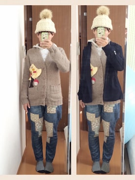 なちゲノムさん（レディース・156cm）の秋コーディネート