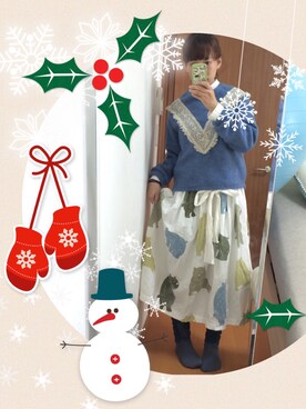 なちゲノムさん(レディース・156cm)の冬コーディネート